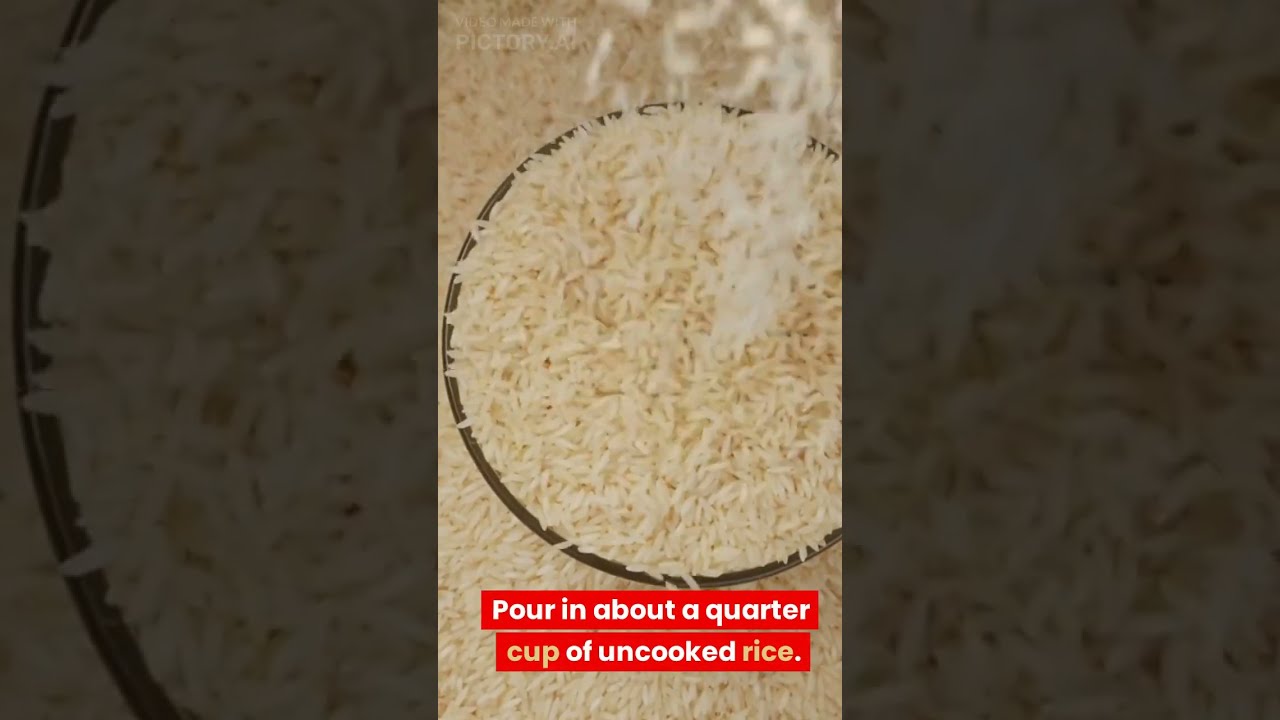 DIY Science Expiriments Dancing Rice