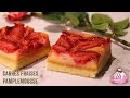 Recette des Carrés aux Fraises et Pamplemousse