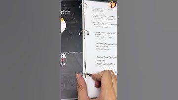 ✨ Siêu Yêu Cực Sang Chẳng đâu làm menu bìa da gáy còng hịn như Gia Huy đâu nè💖#garden #menuviral