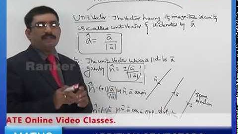 JEE(Main) & EAMCET - Mathematics - Vectors: Class 11th