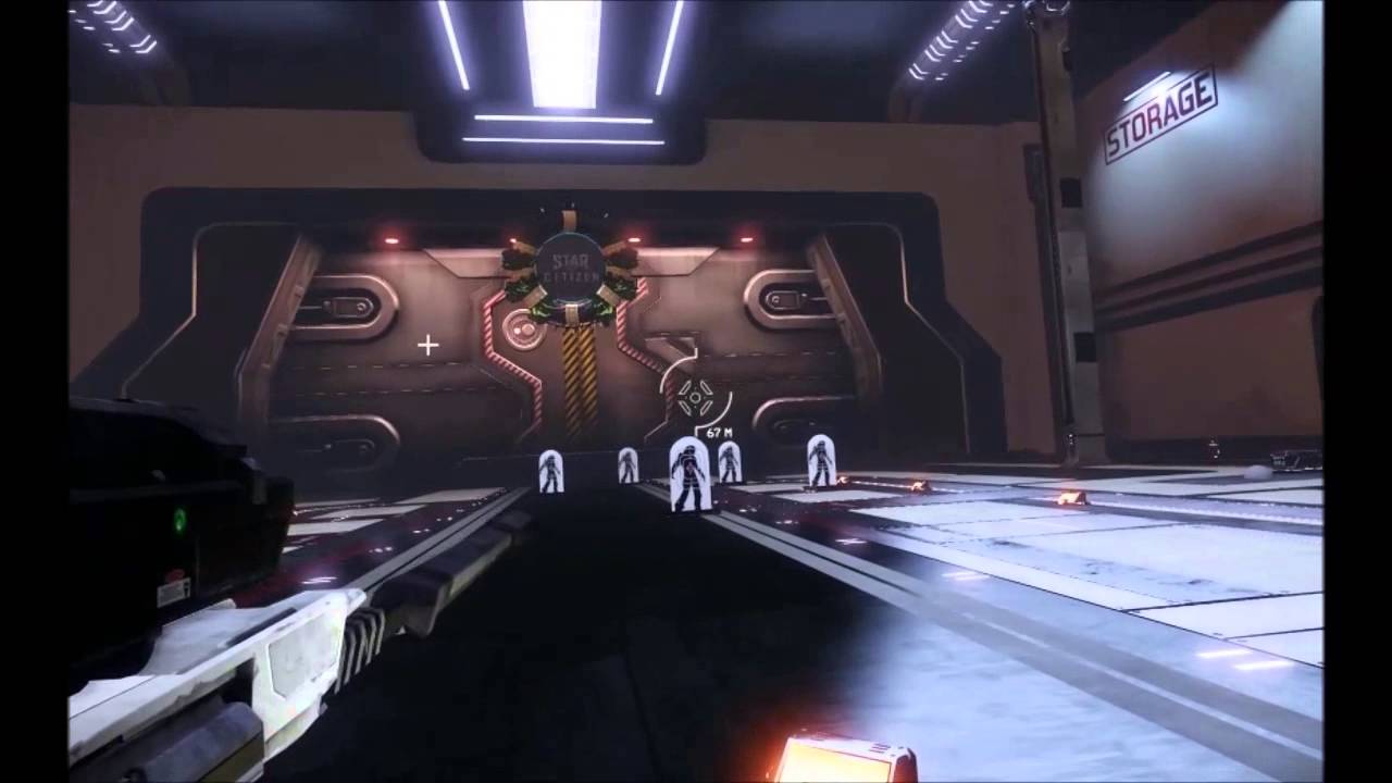 Star Citizen Hangar module - Patch 10 - Firing Range - YouTube
