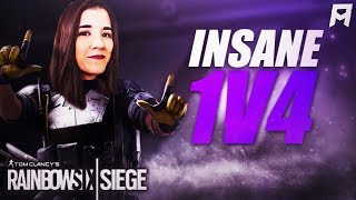 My Insane 1V4 On Outback Rainbow Six Siege Highlights - Annemunition