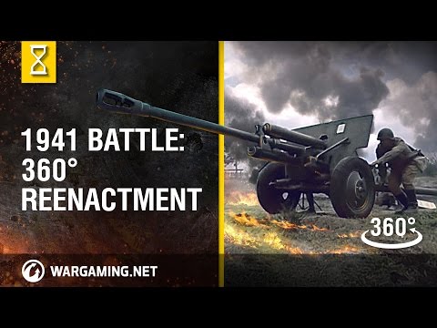 1941 Virtual Battle: World War II Reenactment with Tanks [VR Experience]