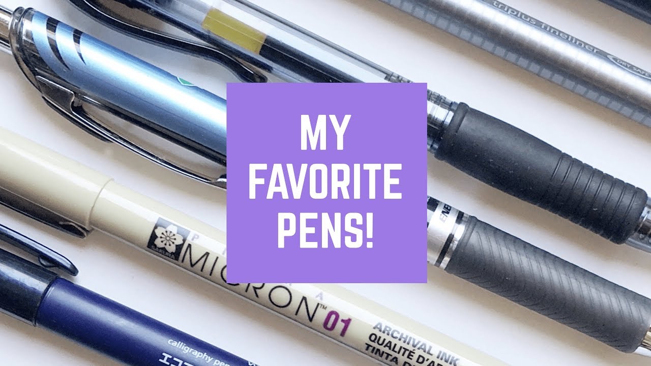 Passion Planner - Ever wonder what our top 5 favorite pens to use