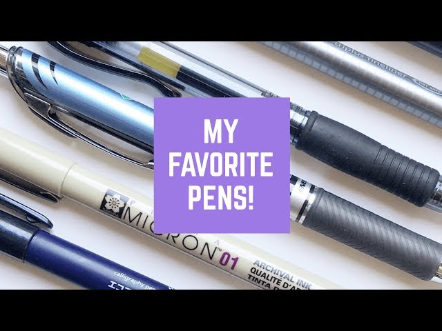 My Favorite Fineliner Pens for Planning & Bullet Journaling – All