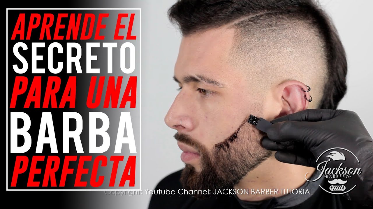 Preparación lona pestillo TUTORIAL DE BARBERIA / Como Pintar La Barba Con BIGEN Correctamente -  YouTube