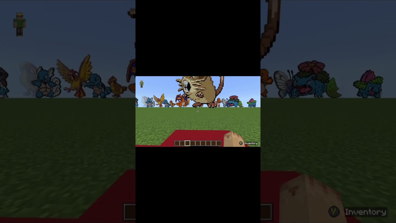 Raticate pixel art pokedex number 20