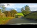 Beautiful countryside drive in United Kingdom