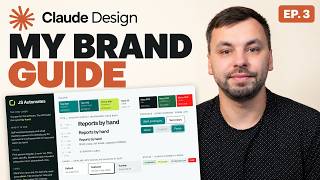 How I Built My Own Brand Design Guide in Claude Design | Ep. 3