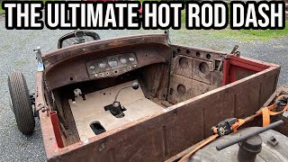 Installing a 1932 Auburn Dash In Our 1929 Model A Roadster Pickup!!