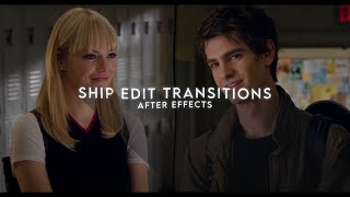 Ship Edit Transitions | After Effects