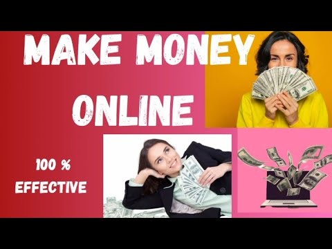 How to make money online l how can I earn money online l how do I make