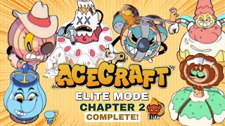 ACECRAFT: Chapter 2 Elite Mode COMPLETE! All Bosses Defeated!