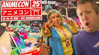 Animecon uk birmingham 2025 full look around birmingham nec