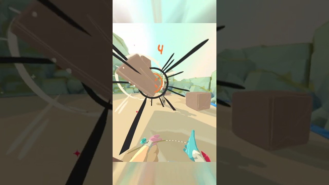 FLYING A ROCK WALL INTO SOMEONE #Shorts