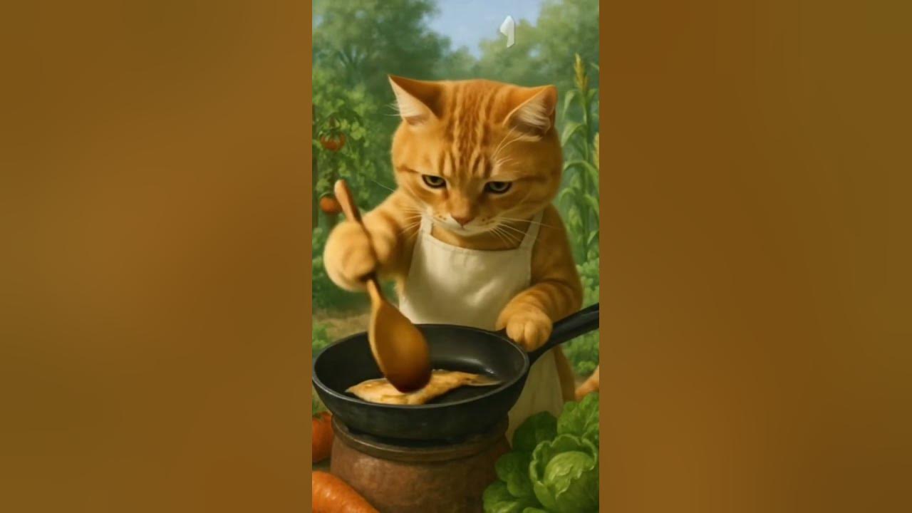 kucing masak ikan #music #remix #cat