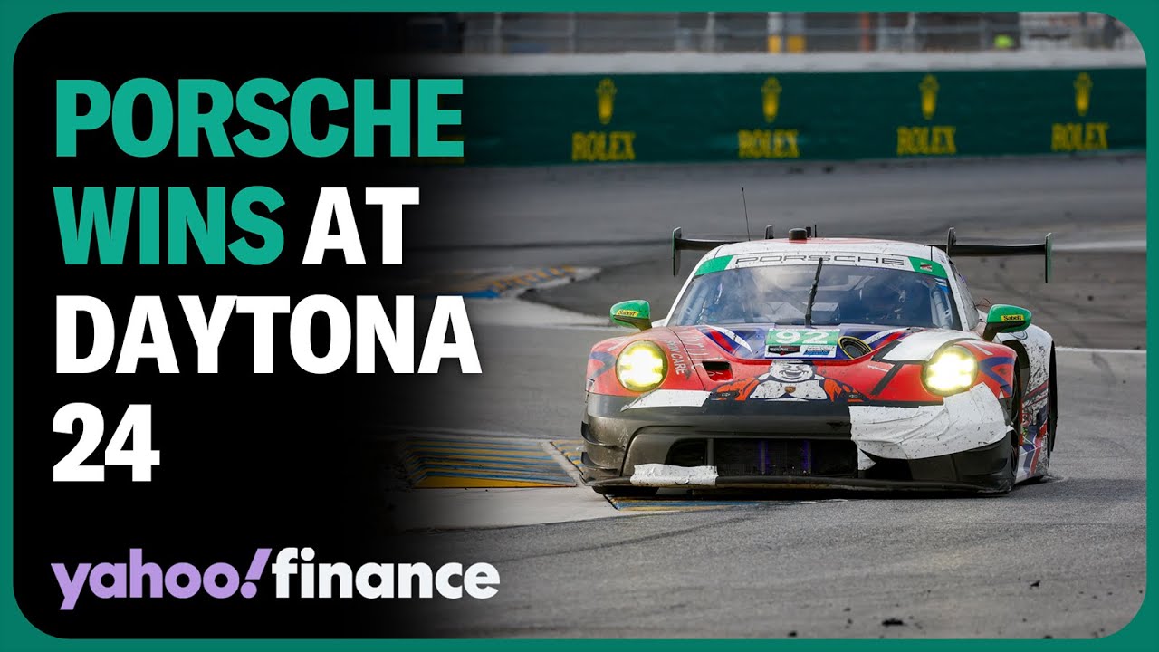 Porsche wins by seconds at Daytona 24 hybrid-endurance race