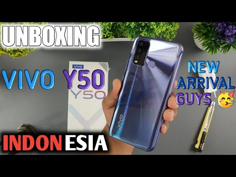 Vivo Y50 Warna Iris Blue Ram 8 128 Harga Rp 3 699 000 Youtube