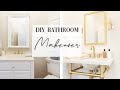 DIY SMALL BATHROOM MAKEOVER