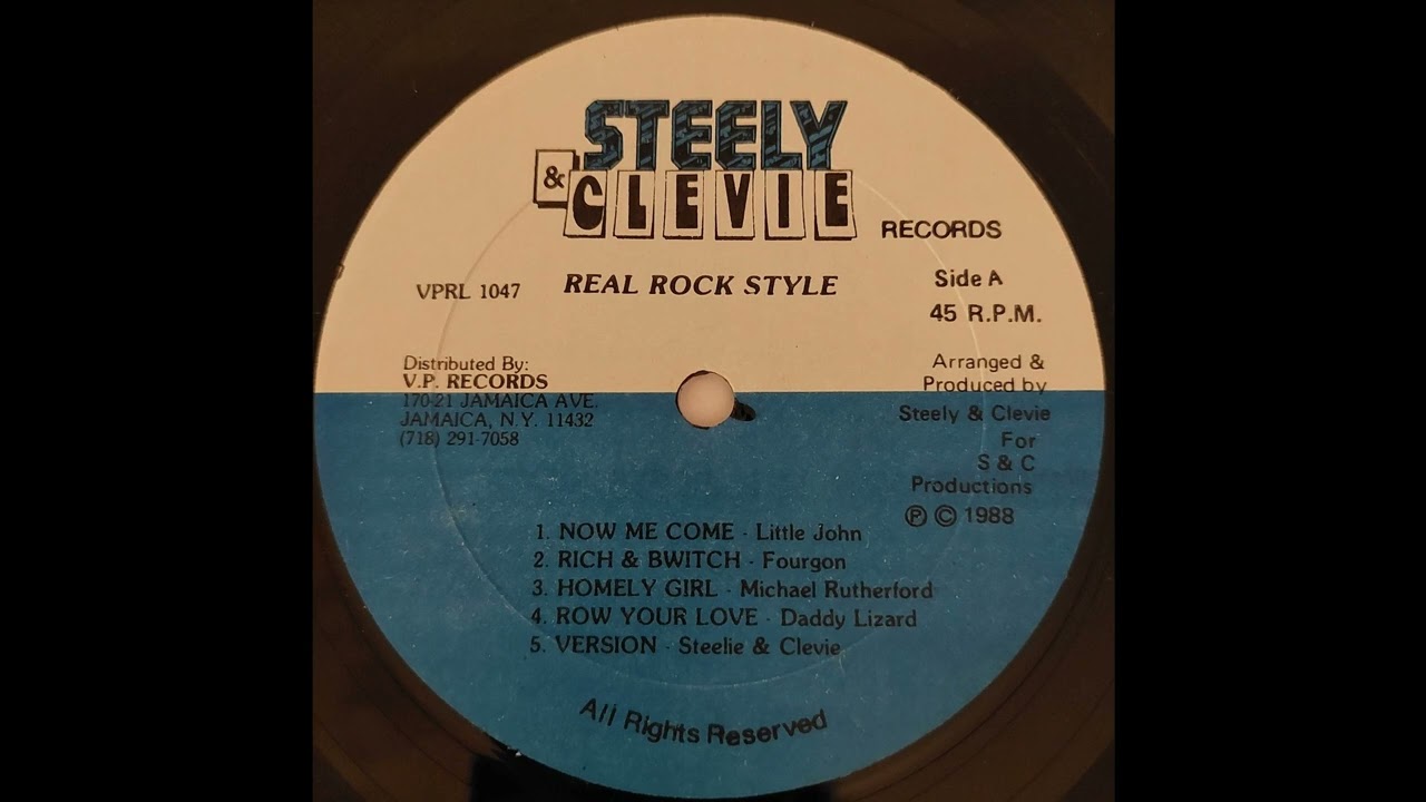 Steely & Clevie - Real Version - Steely & Clevie LP Real Rock