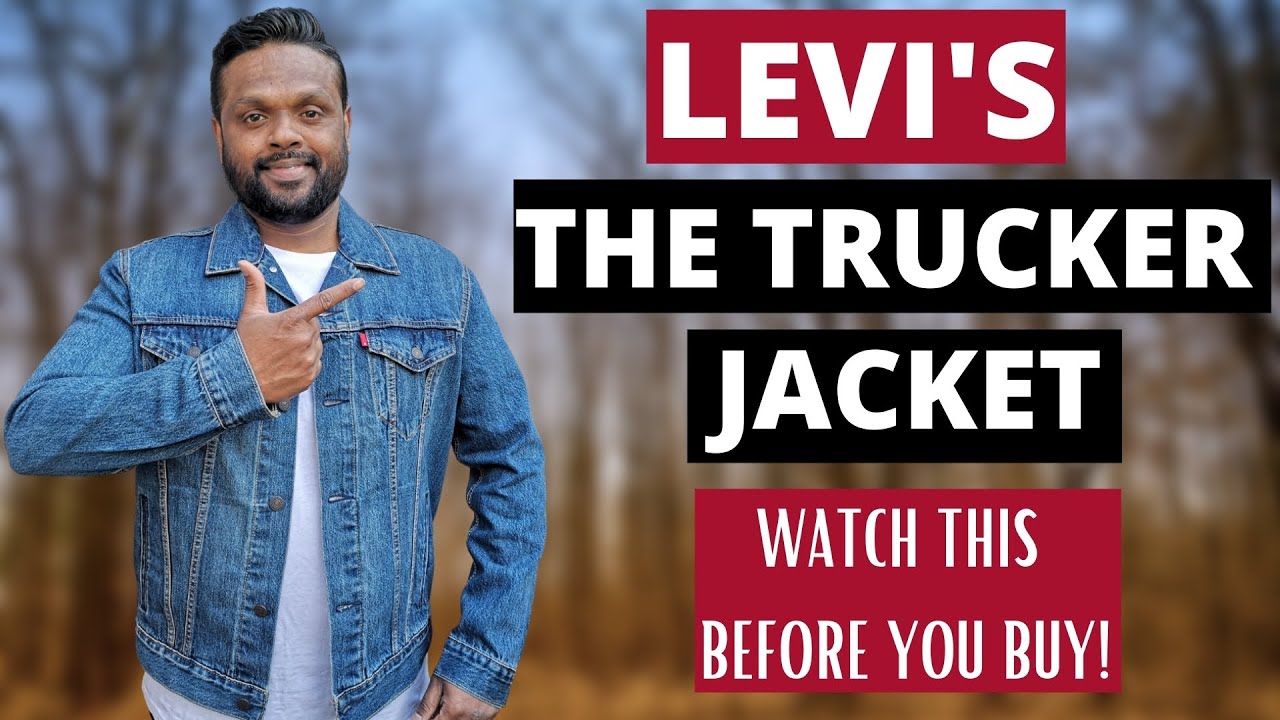 LEVI'S TRUCKER Denim Jacket Review | FIT | SIZING | Mens Denim Jacket -  YouTube
