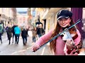 Dance the night  dua lipa from the barbie movie  holly may violin cover street performance