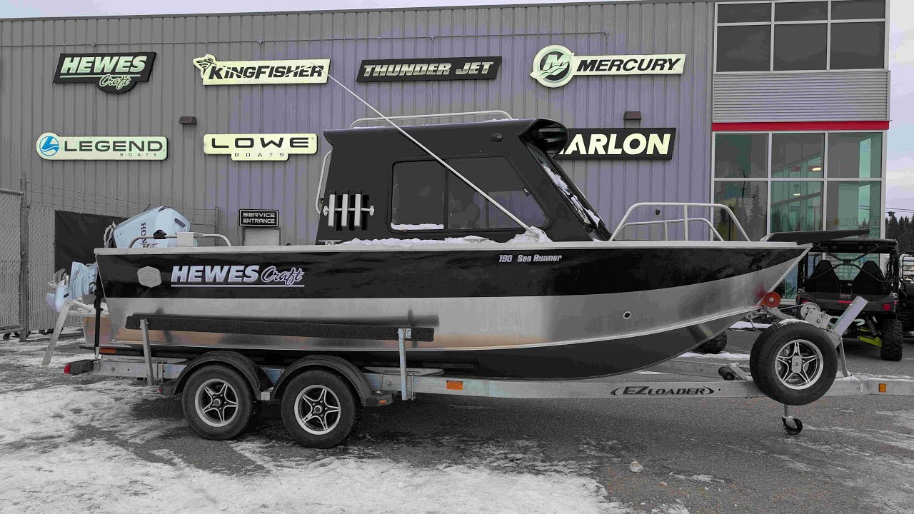 Slightly Used Hewescraft 190 SeaRunner HT