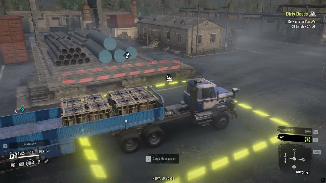 SnowRunner Noob Driver Part 63 Taymyr Drowned Lands Dirty Deed