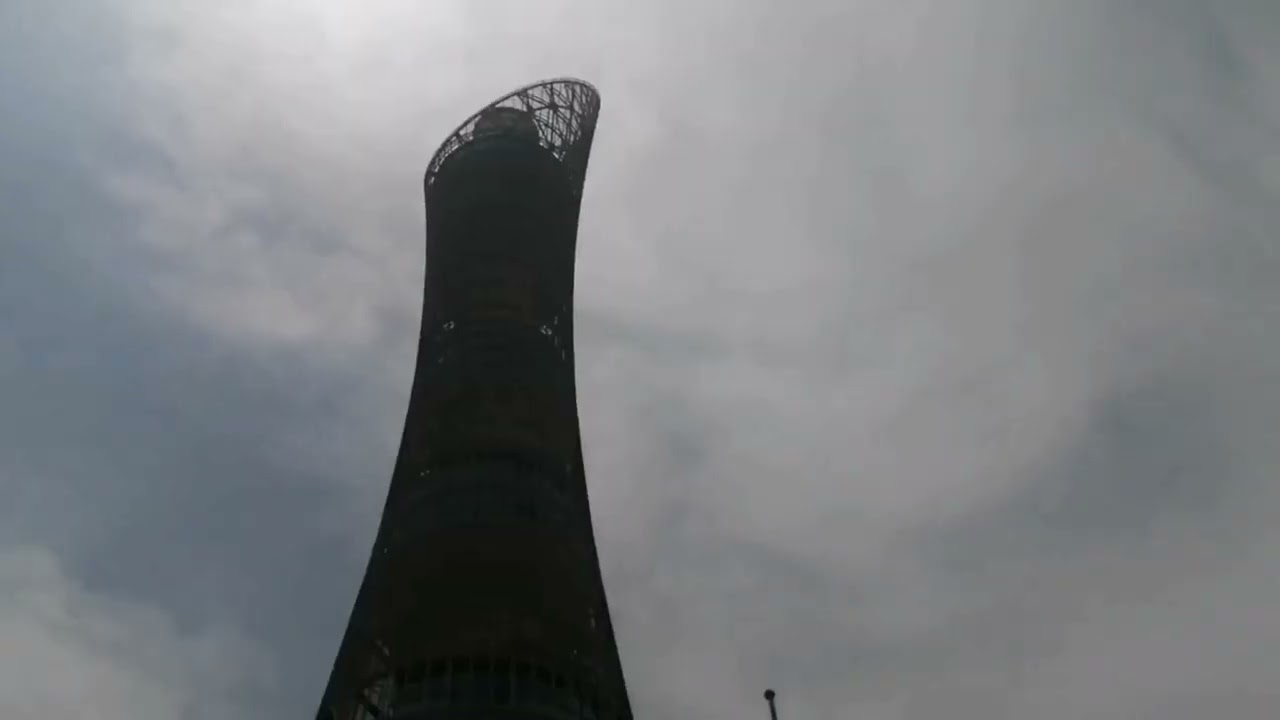 Beautiful Views Near Aspire Tower and Khalifa Stadium in Qatar Doha।  Nasir Vlogs Qatar