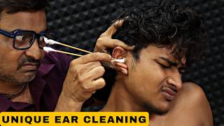 Ear Cleaning in Professional Way | Intense Head Massage & Relaxation Therapy | Neck Cracking | ASMR