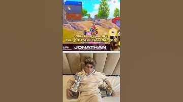 JONATHAN GAMING USING AWM IN CLOSERANGE 🤣#bgmi #jonathangaming #jonathanlive #1v4clutch