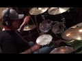 Richard Haitz performing drums on Siren