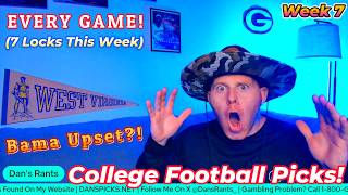 Information College Football Picks For EVERY GAME (Week 7) | 7 LOCKS This Week! Update