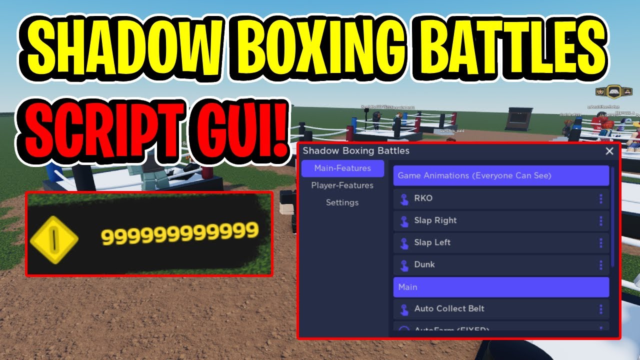 ROBLOX SHADOW BOXING BATTLES w/ bros 