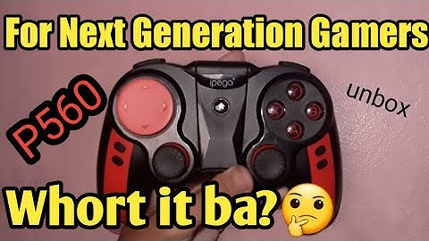 Unboxing a Gamepad Ipega 9089