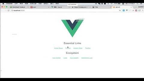 2 2 vue环境搭建以及vue cli使用