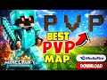 Minecraft PVP Practice Maps 1.21 ! PvP Bot In Pe Coolaxc Map