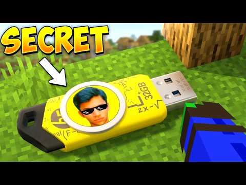 I Found Carry Depie Secret USB Pendrive in Minecraft.. @CarryDepie