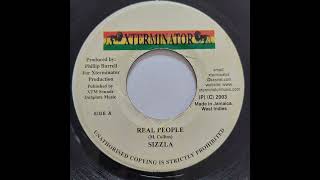Sizzla - Real People - Xterminator 7inch 2003 Real People Riddim