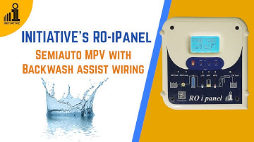 New RO iPanel_Semiauto MPV_with Backwash assist wiring