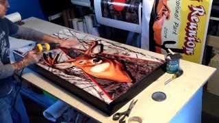 Detailed Cornhole Wrap Installation Video Profile