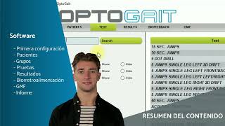 Tutorial OptoGait - Instalación y manejo de software (ES)