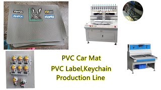 Automatic PVC 3D car mat making machine PVC rubber car mat production line screenshot 5