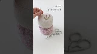 Make a Pincushion From Fabric Scraps | FREE Sewing Embroidery Pattern Make a Pincushion From Fabric Scraps | FREE Sewing Embroidery Pattern