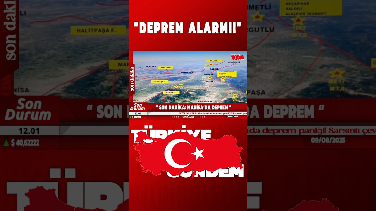 SON DAKİKA:“Manisa Sallandı! Deprem Paniği Gecenin Ortasında”