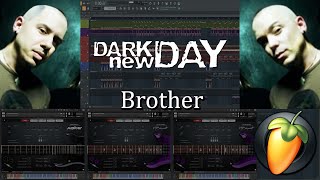 Dark New Day - Brother (FL STUDIO INSTRUMENTAL COVER / SHREDDAGE 3 / MODO BASS 2)