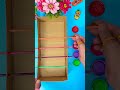 Can You Move The Ball Through This Cardboard Maze? ⚽📦 #fun #game