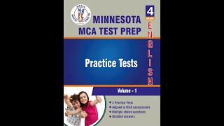 Minnesota MCA 4th Grade ELA Practice Vol 1 – Book Preview