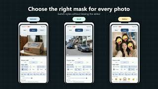 Maskivo: Face Blur & Mosaic screenshot 4