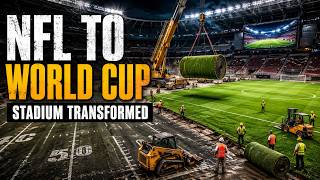 How Engineers Convert NFL Stadiums Into World Cup Arenas